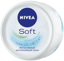Крем Nivea софт интенсивный увлажняющий с маслом жожоба и витамином Е 200 мл