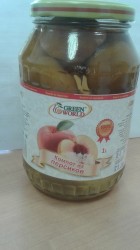 Компот Green World персик 1 л